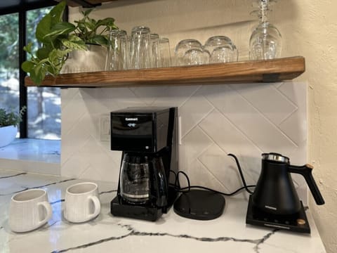 Enjoy some coffee and tea with your breakfast