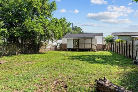 A quiet, peaceful retreat offer privacy for relaxation or entertaining.