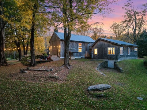 Enjoy the privacy of our secluded Vermont location.