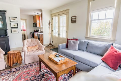 Cozy up with coffee or a glass of wine