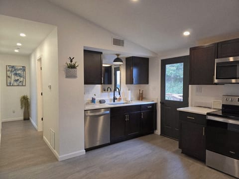 Kitchen and access to deck