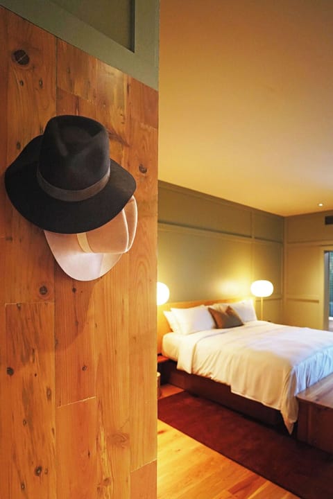 Step into a warmly lit room with thoughtfully curated details.