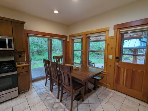 Large dining room table: seats 8