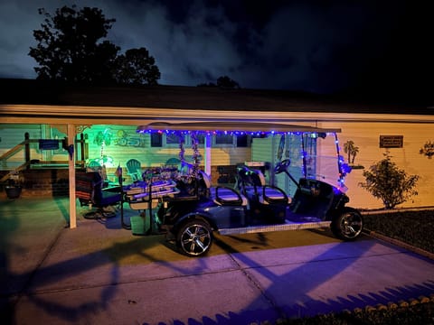 Only 2 minute golf cart ride to the private beach parking for Oceanside Village!