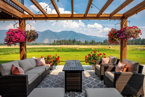 Main home lower level outdoor patio