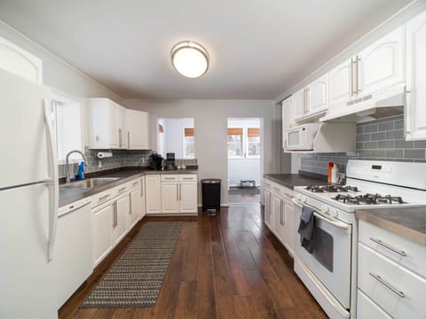 Fully-stocked kitchen ready for cooking