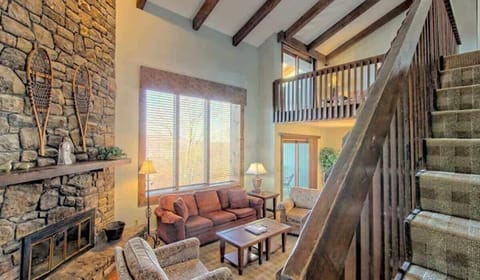 Living Room with Queen Sleeper Sofa