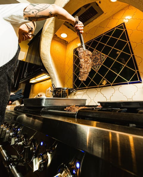 "Elevate your stay with a private dining experience! 🍽️✨ Our talented private chef offers exclusive discounted pricing for our guests, crafting delicious, restaurant-quality meals right in th