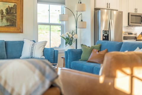 Plenty of Plush Pillows and Throw Blankets for Added Comfort and Relaxation