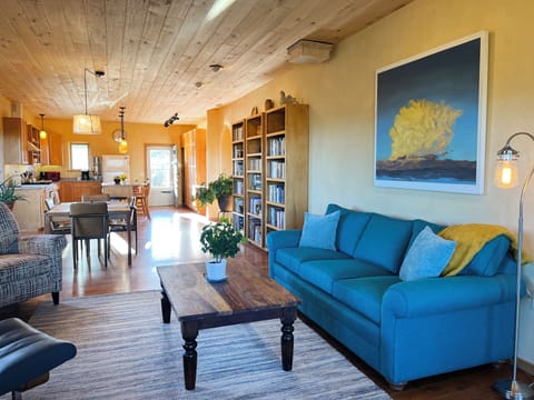 Comfortable and airy living room
