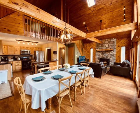 2nd Floor Great Room with Dining Room, Living Room, and Kitchen!  Plenty of Room to Move Around and Relax! 