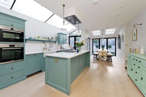 Kitchen and dining area