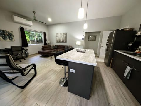 Comfortable kitchen area