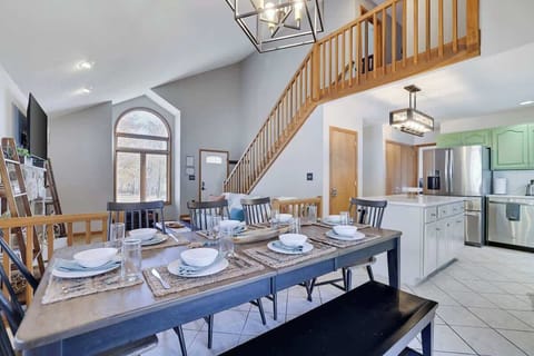 Spacious dining area ready for memorable meals and great conversations.