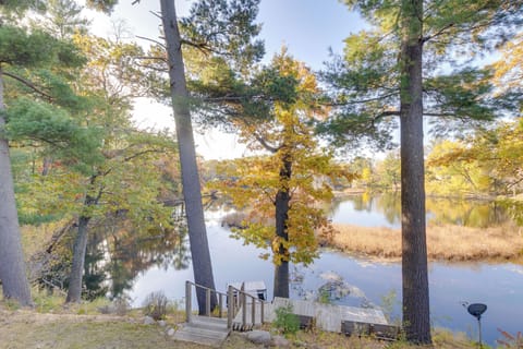 Waupaca Vacation Rental | 4BR | 3BA | Stairs Required | 1,800 Sq Ft