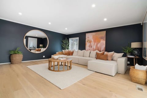 The large cinema room, with room for the whole family