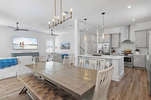 Dining table with plenty of seating