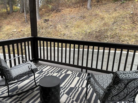 Private Deck off Master Bedroom