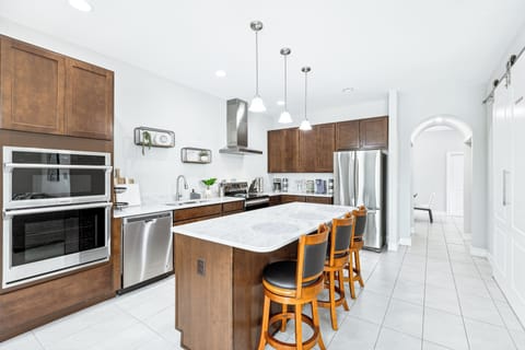 Breakfast bar seat three