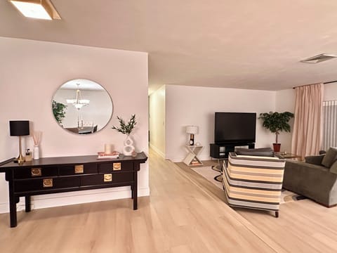 Entrance, Hall and Living Room