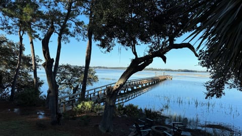 View from the spacious patio