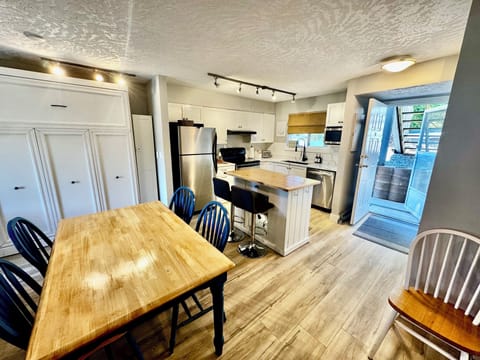 Dining room table and Murphy bed