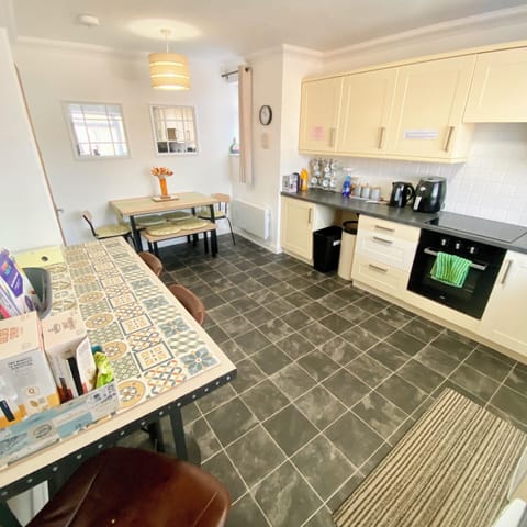 Large fully equipped kitchen