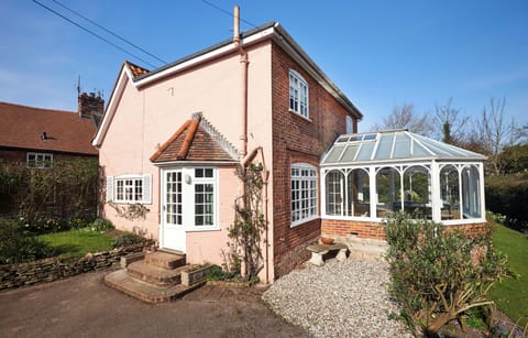 Ferry Cottage with its stunning conservatory