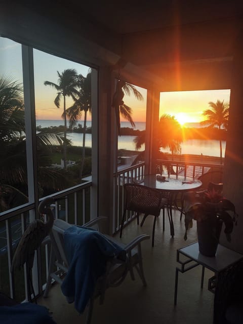 Enjoy beautiful Gulf sunsets from our oversized, comfortably furnished lanai.