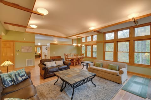 Lake Lure Vacation Rental | 3BR | 2BA | 2,180 Sq Ft | Step-Free Entry