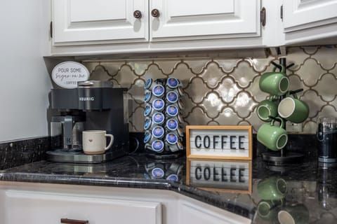 The Coffee Machine is a Keurig Duo.