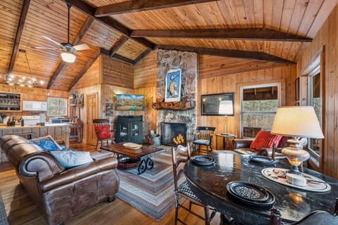 Living room with Smart TV.