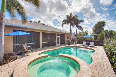 Cape Coral Vacation Rental | 3BR | 2BA | 1,907 Sq Ft | 1 Step Required