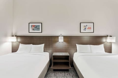 Stretch out with generous beds, plush pillows, and quiet comfort.
