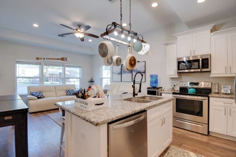 Kitchen | 2-Story House | In-Unit Laundry | Central Heating & A/C