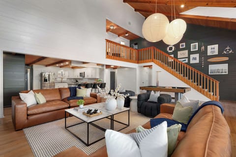 Sink into luxury with these large leathered sofas, offering both comfort and style for your ultimate relaxation.