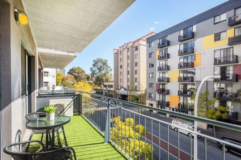 Escape to your sunny retreat! This light, bright, and airy apartment features a private balcony with a table and chairs, perfect for enjoying the sunshine.