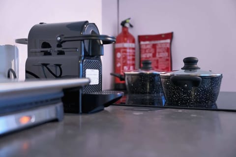 Coffee machine with coffee provided for your mornings