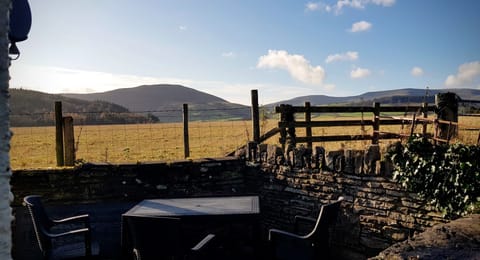 Views from the south west facing terrace at the back of the house. BBQ available