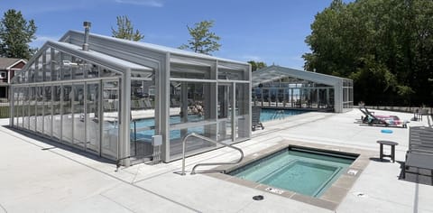Indoor Association Pool Open Year Round & Hot Tub