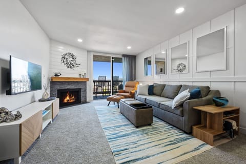 Cozy up next to the fireplace on those cold winter nights