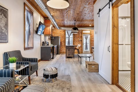 Kitchen View from the Bedroom