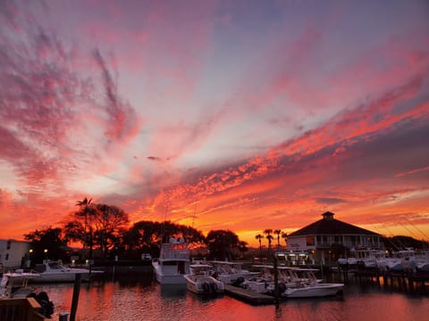 Amazing Sunset Shot from Deck