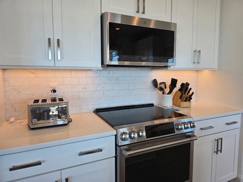 Kitchen with Stainless Steel Appliances