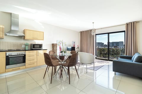 open plan living area