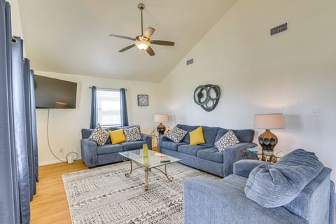 Surfside Beach Vacation Rental | 3BR | 3BA | 1,300 Sq Ft | Stairs Required