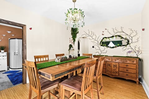 Plenty of space for 6 in our large dining room.