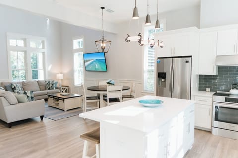 Unwind in the cozy living room.