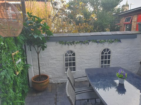 Our outside courtyard space