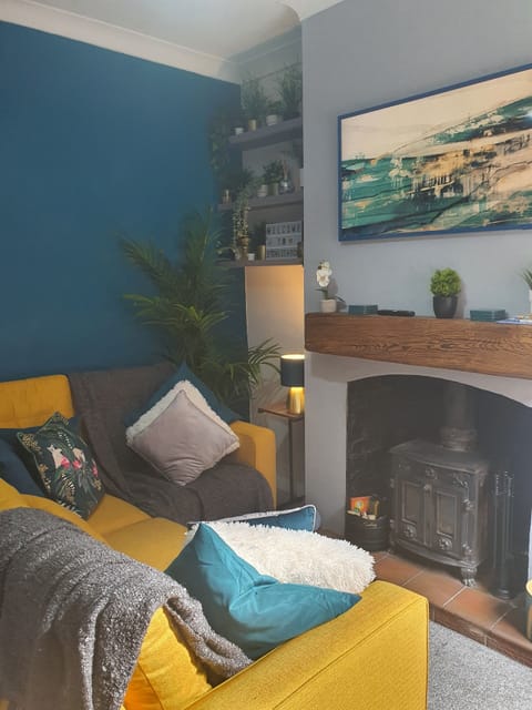 Living Room TV and Fire